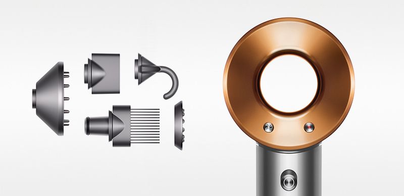 Dyson - Supersonic Hair Dryer - Nickel/Copper