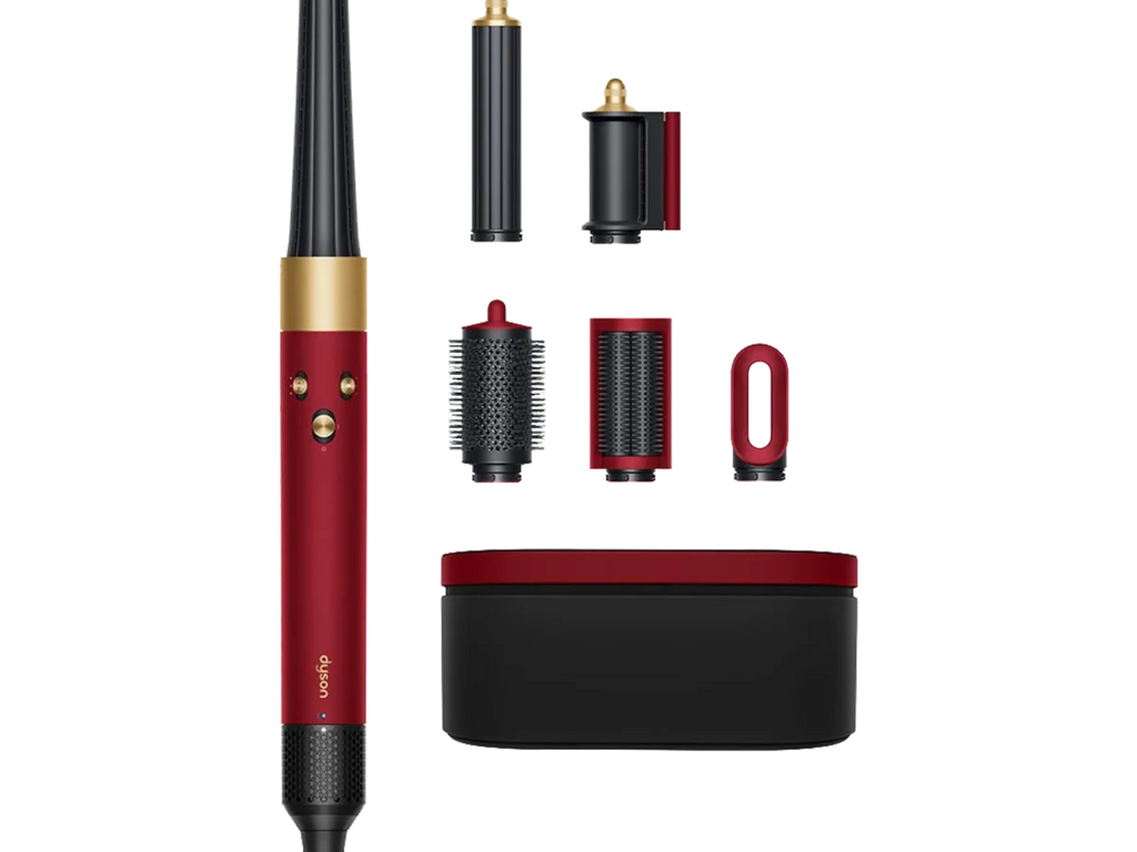 Dyson Airwrap i.d.™ Multi-Styler and Dryer – Straight+Wavy (Red velvet/Gold)